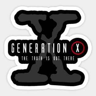 Generation X Sticker